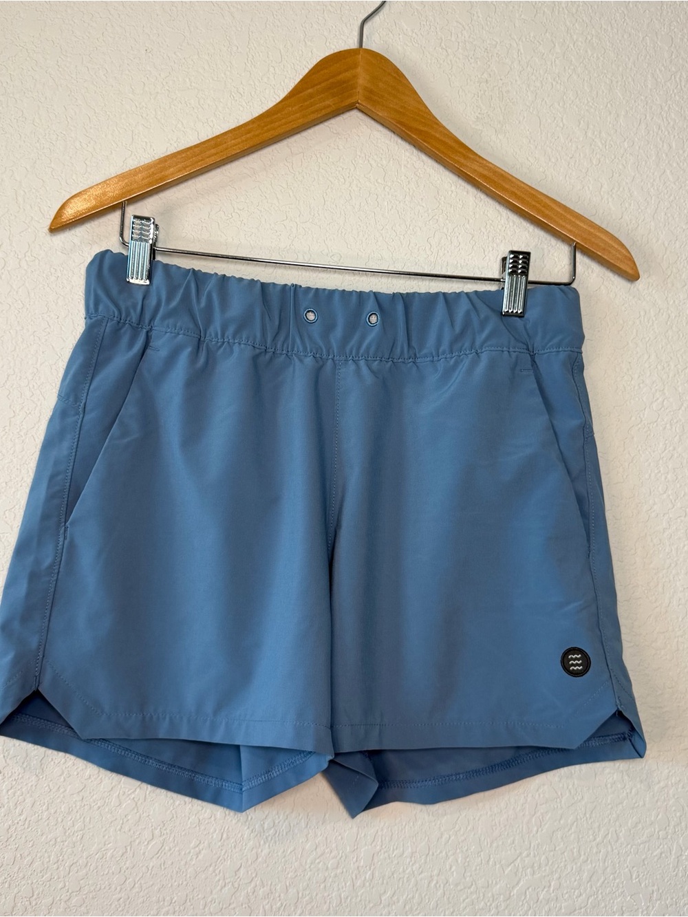 Free Fly Apparel Men's Athletic Shorts in Steel Blue